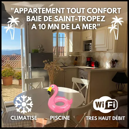 Exceptionnel - Appartement Baie St Tropez - Residence Bellevue - Les Issambres Roquebrune-sur-Argens Habitación foto